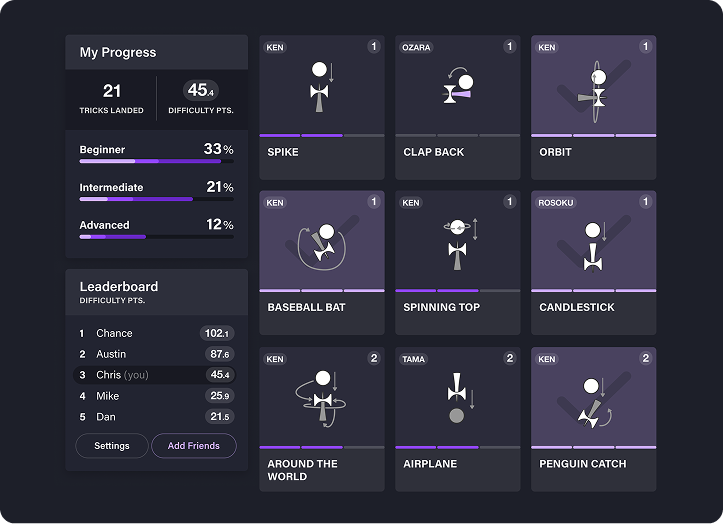 TamaTracker app screenshot